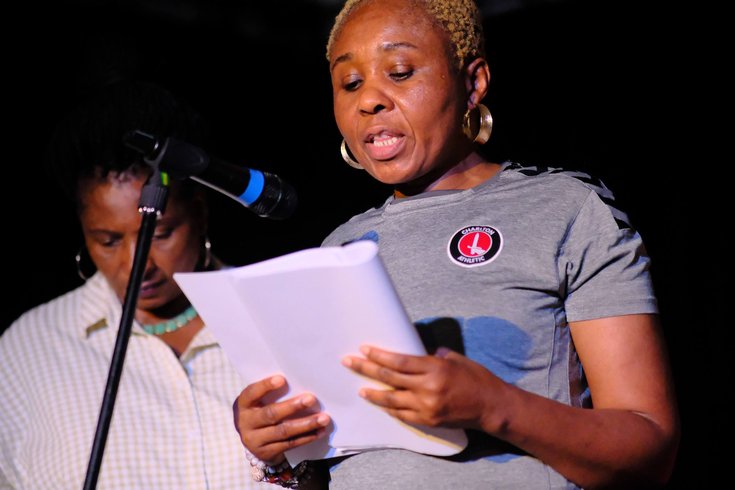 Photo by Mark Drinkwater of refugee theatre projects Home from Home & No Place Like Home