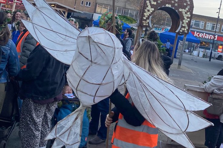 Take home a beautiful handmade lantern.