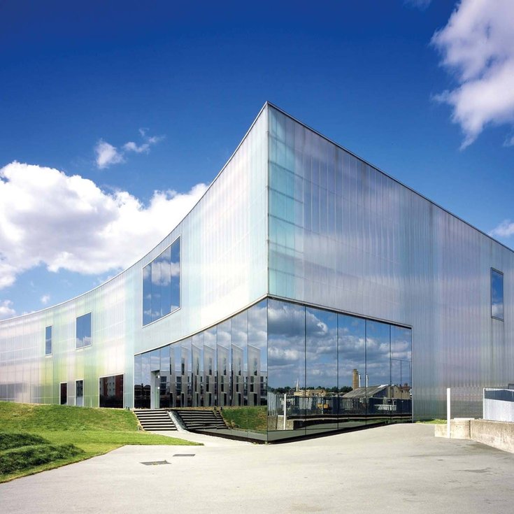Laban building on a sunny day