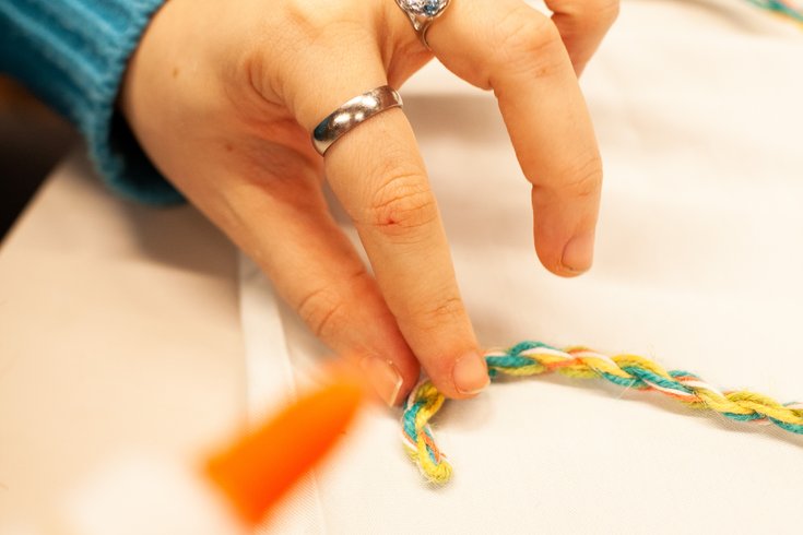Rope making workshop at Cockpit.