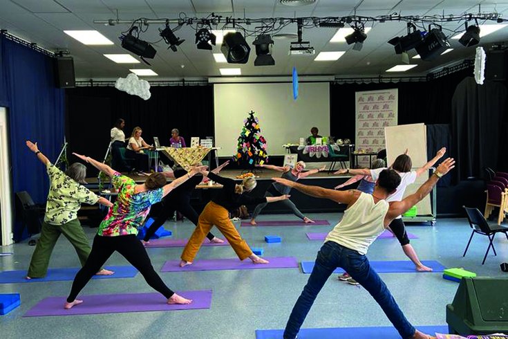 Yoga at the Fun Palace