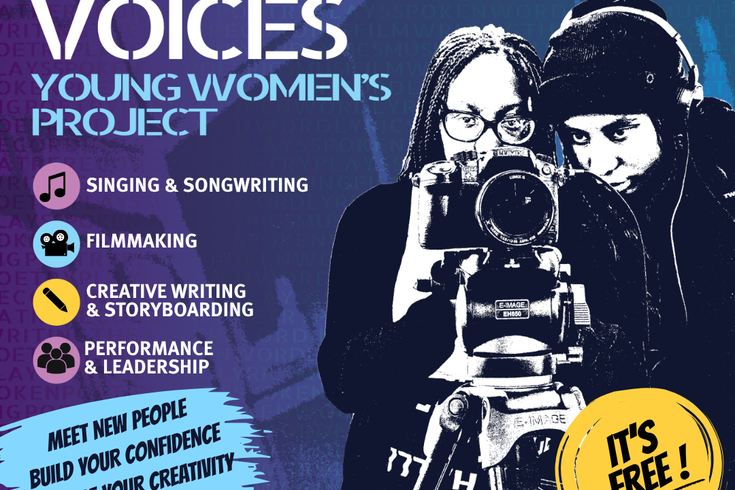 Flyer for Fearless Voices