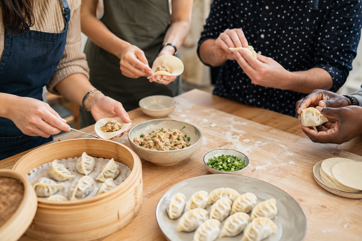 Evolving Threads: Food, Flowers and Conversations