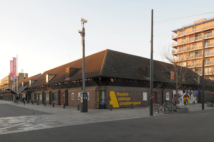 The outside of the Albany, photo credit David Grandorge