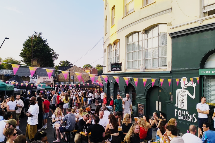 Image of crowd at Sydenham Night Market