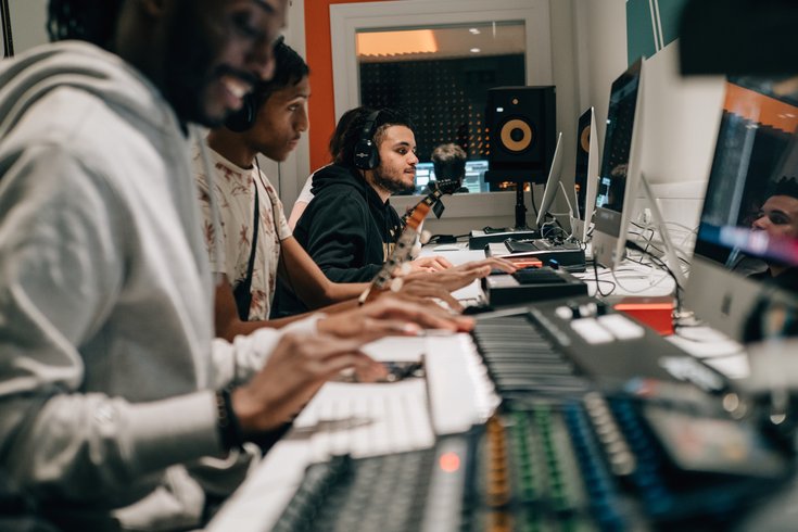 Lewisham young producers create music