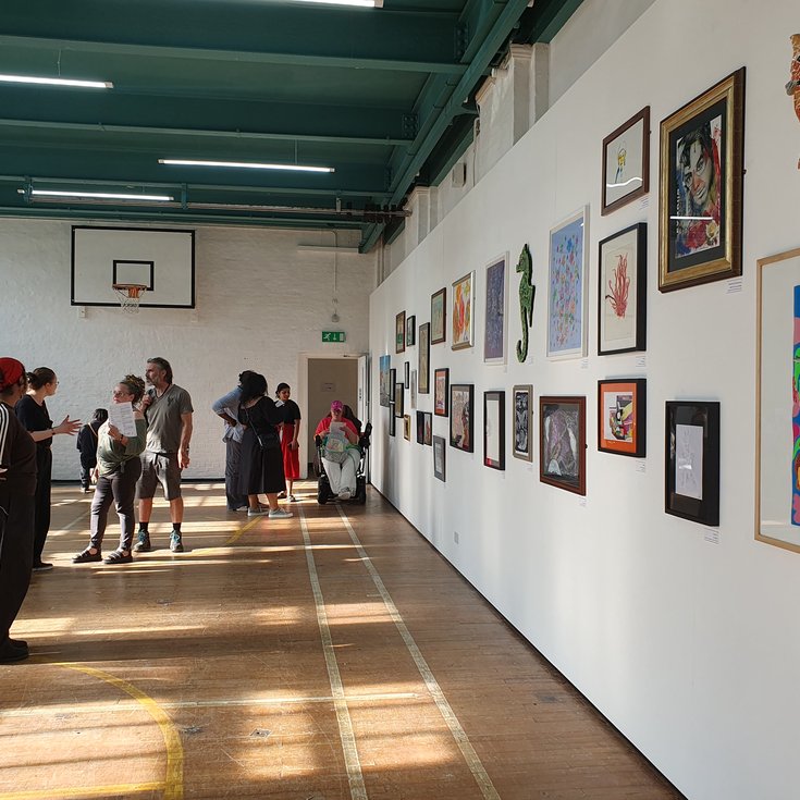 Arts Network gallery show visitors