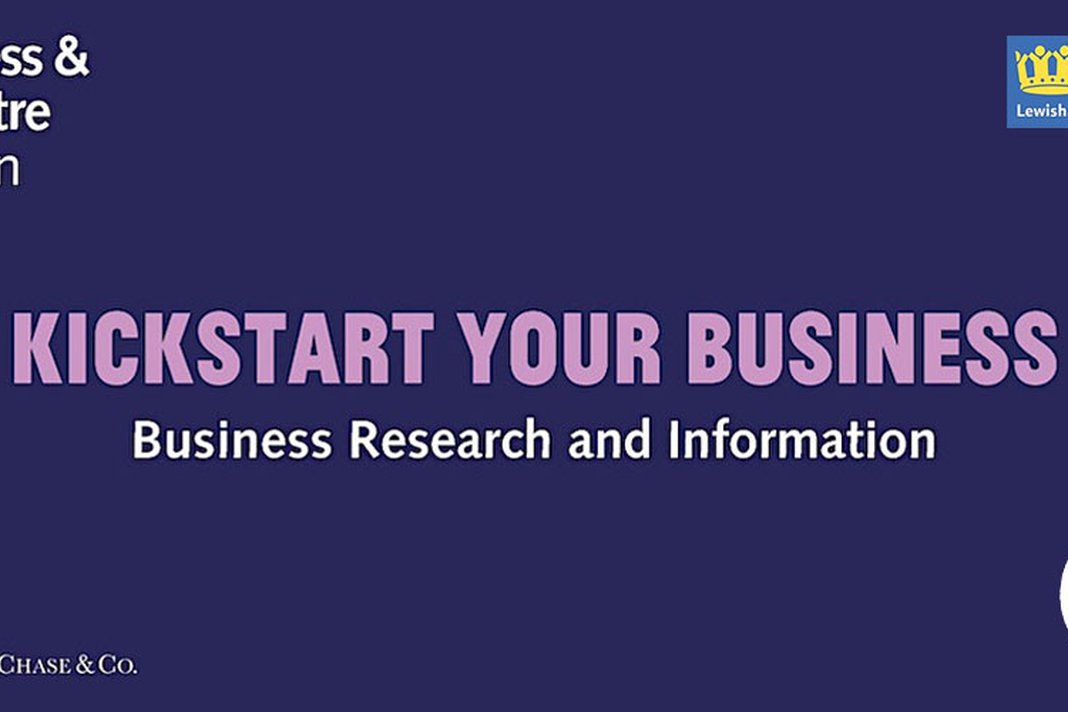 Kickstart Your Business: Business Research & Information (hybrid event)