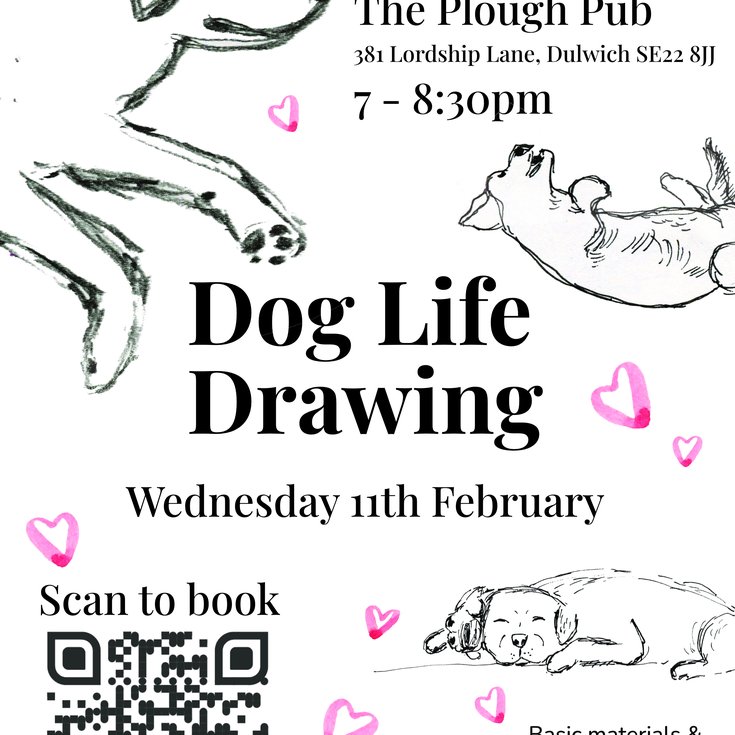 Dog Life Drawing Post