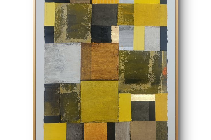 Abstract painting by Aleksandra Niemczyk.