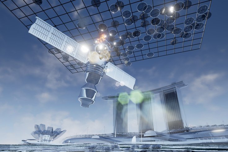 Lawrence Lek Geomancer, 2017 [Still] HD video, stereo sound duration: 48 min 15 sec © Lawrence Lek. Courtesy the Artist and Sadie Coles HQ, London.